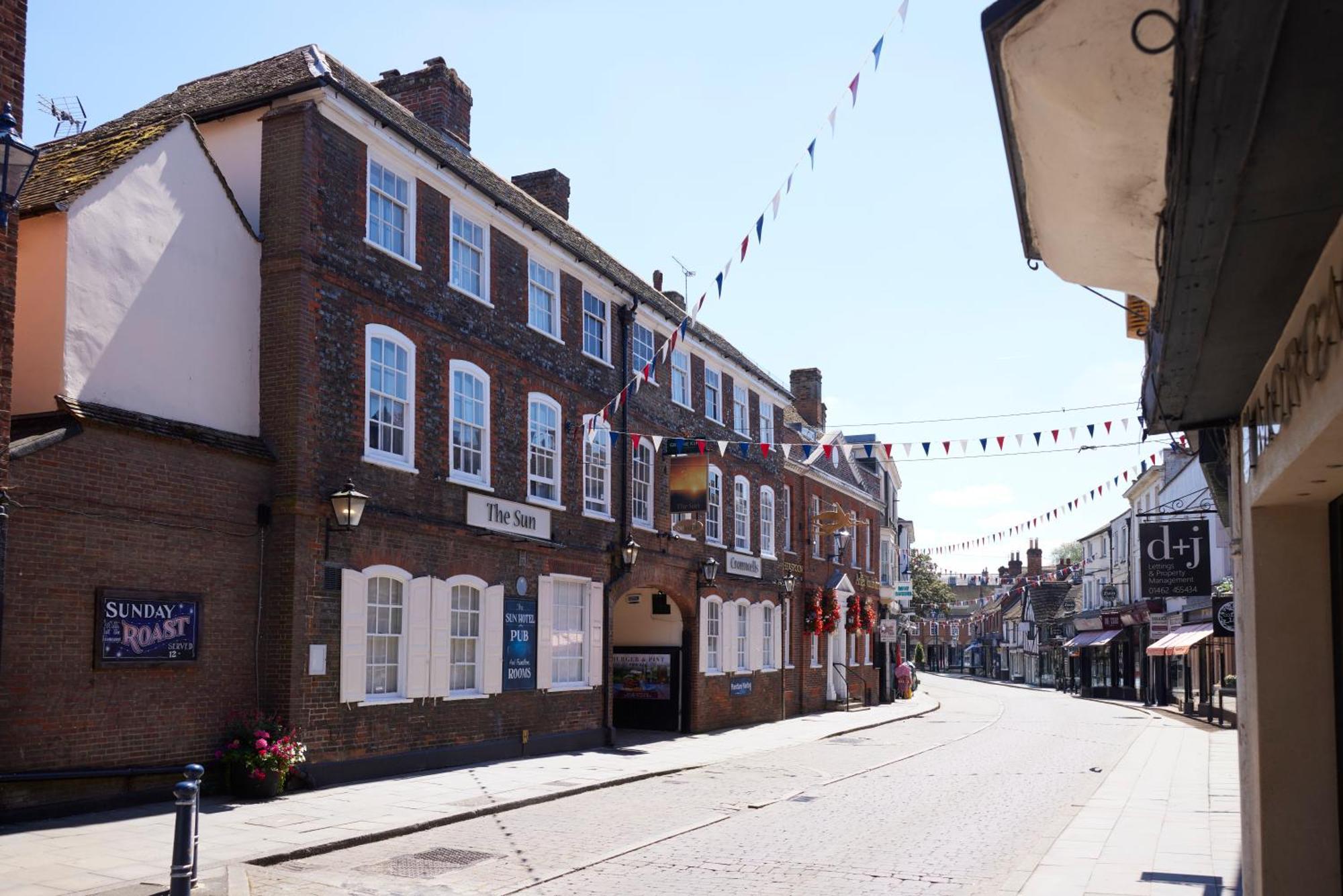 Sun Hotel By Greene King Inns Hitchin Exterior foto